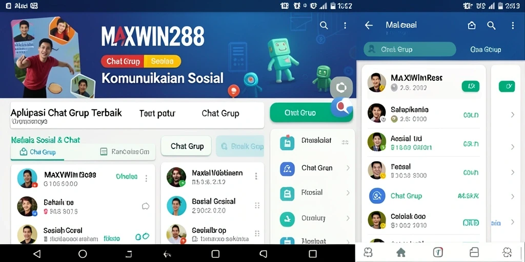 Tampilan antarmuka aplikasi MAXWIN288 yang menarik dan ramah pengguna.