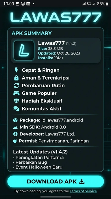 Unduh APK lawas777 untuk Android dengan mudah di Indonesia