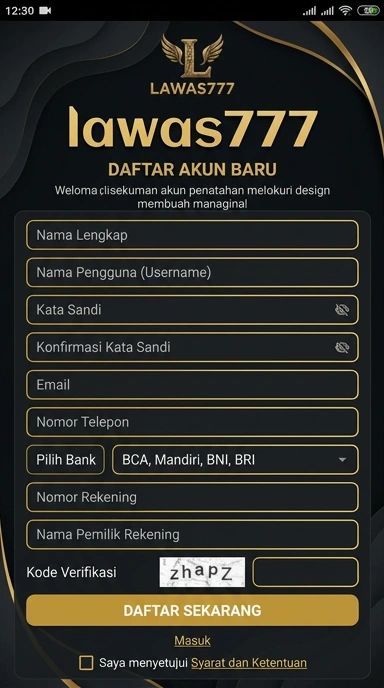Cara Mudah Registrasi Akun lawas777 untuk Pengguna Android